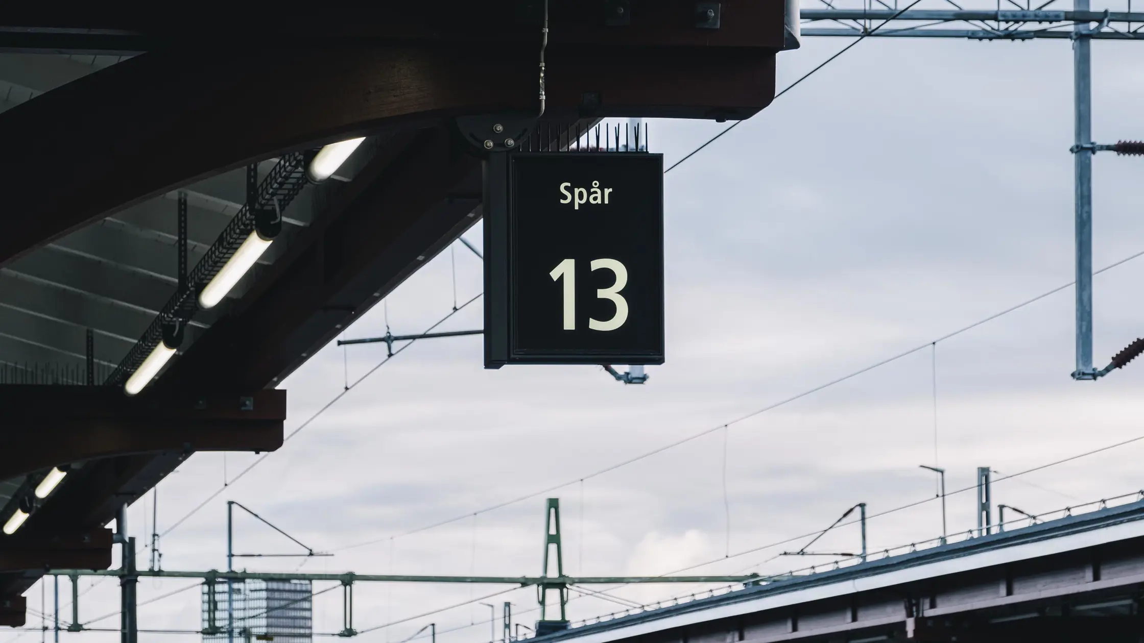 Spår 13 Göteborgs central