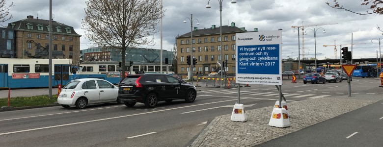 polhemsplatsen göteborg karta Avstängning av körfält vid Polhemsplatsen | Trafiken.nu Göteborg