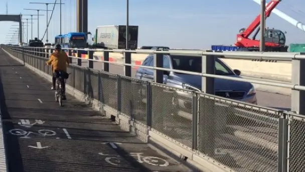 Cykel Älvsborgsbron