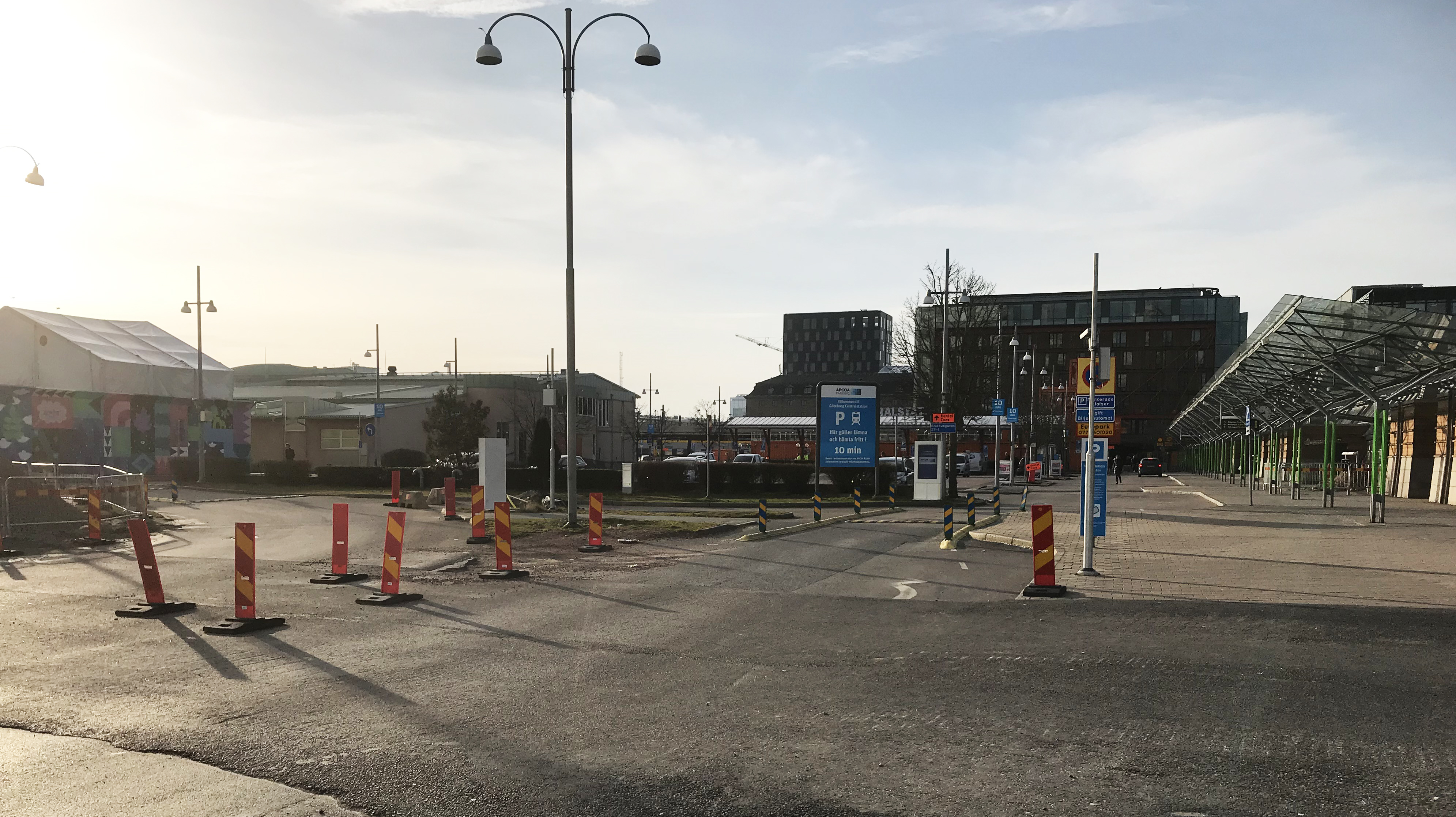 Ny väg till Centralens parkering | Trafiken.nu Göteborg