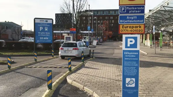 Missa inte Ny väg till Centralens parkering Trafiken.nu