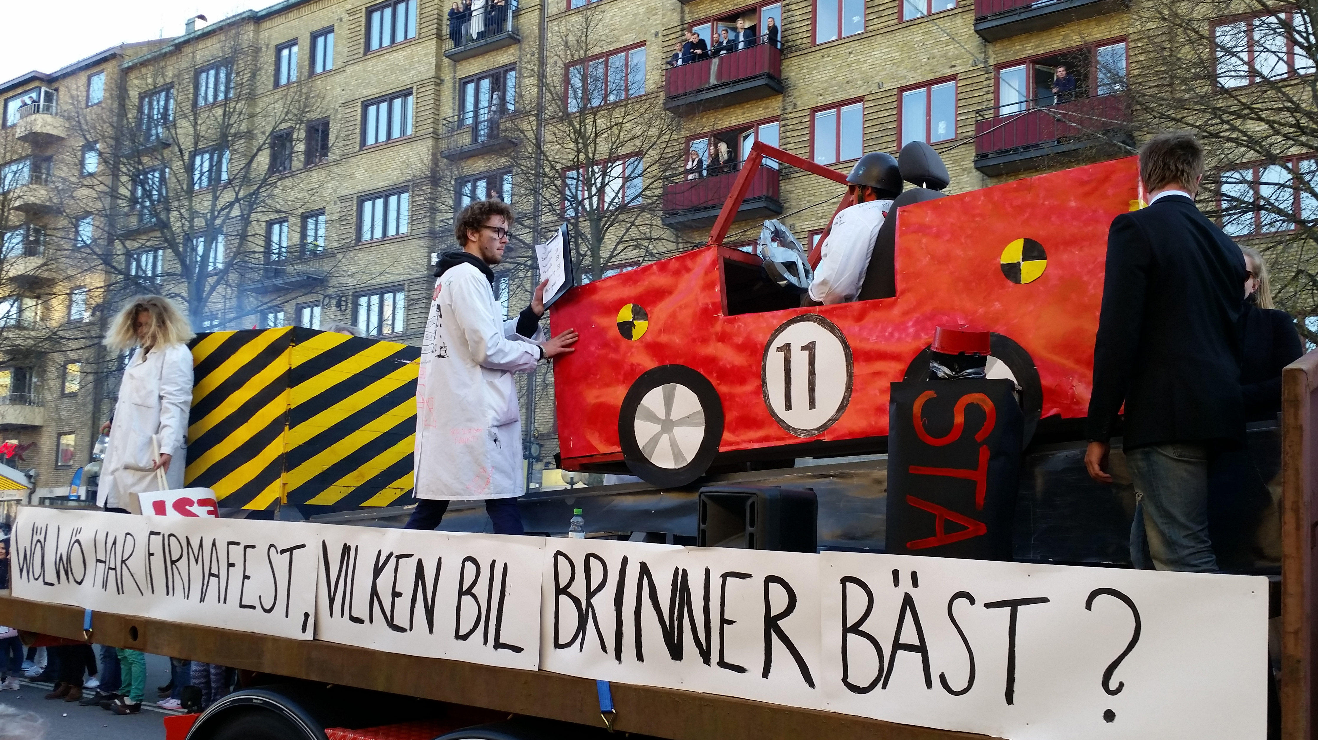 Dags för Valborg och cortège
