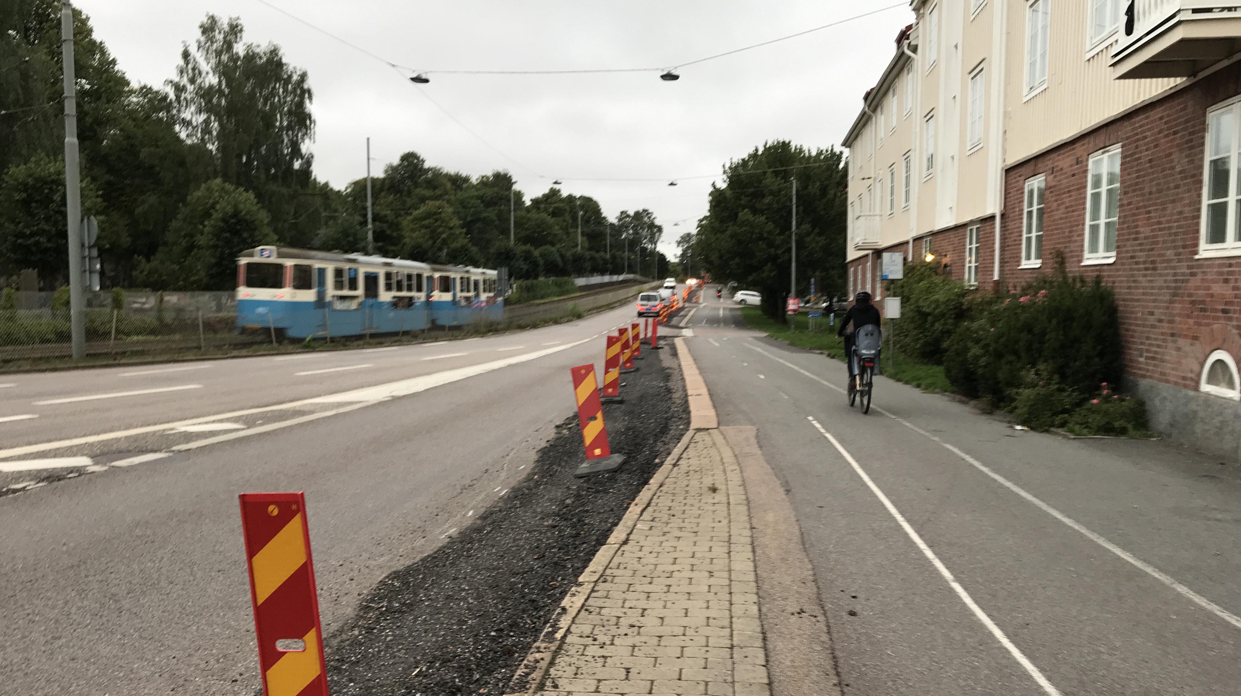 Fortsatt arbete med cykelbanor