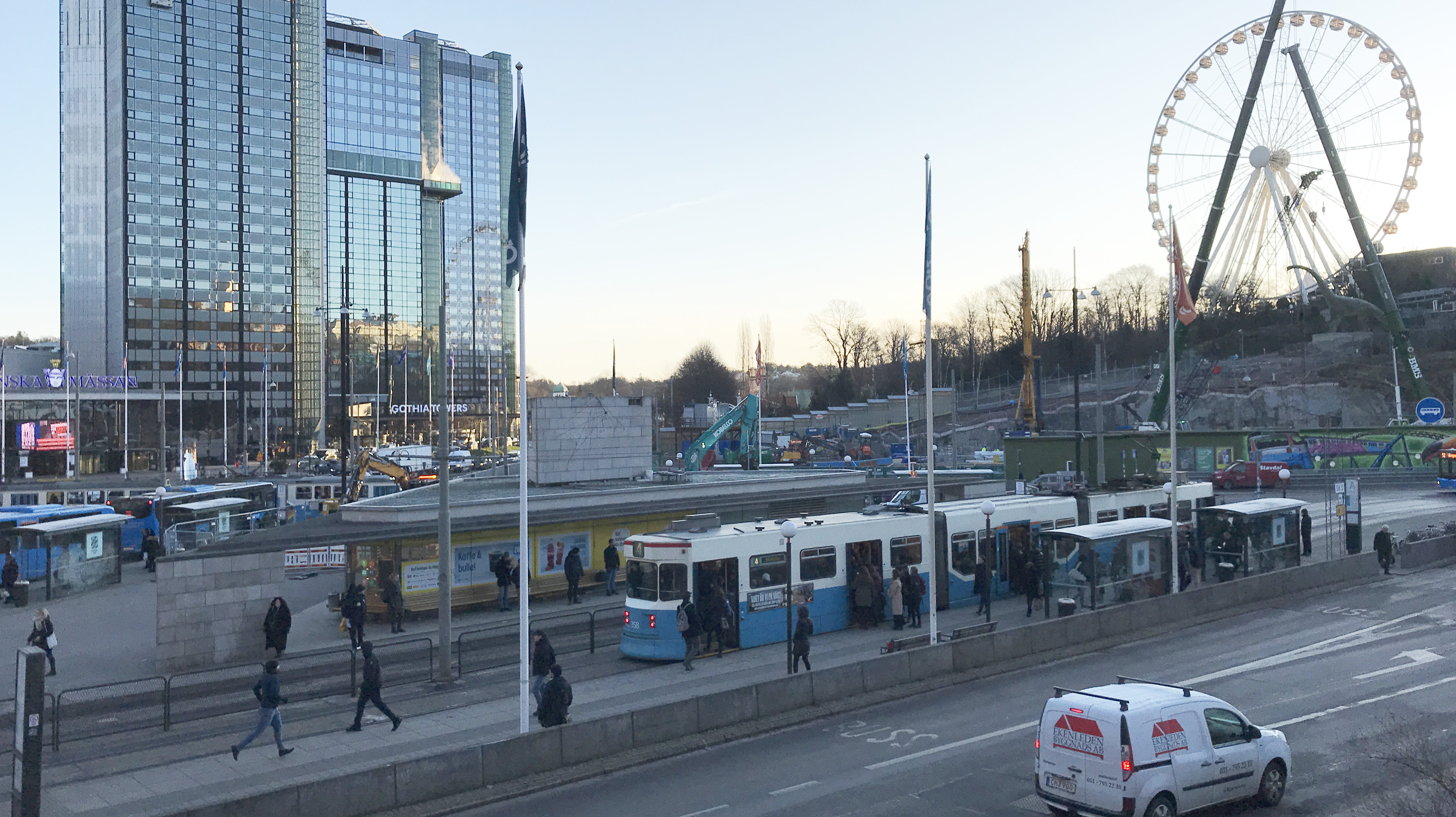 Stor trafikomläggning vid Korsvägen i sommar | Trafiken.nu Göteborg