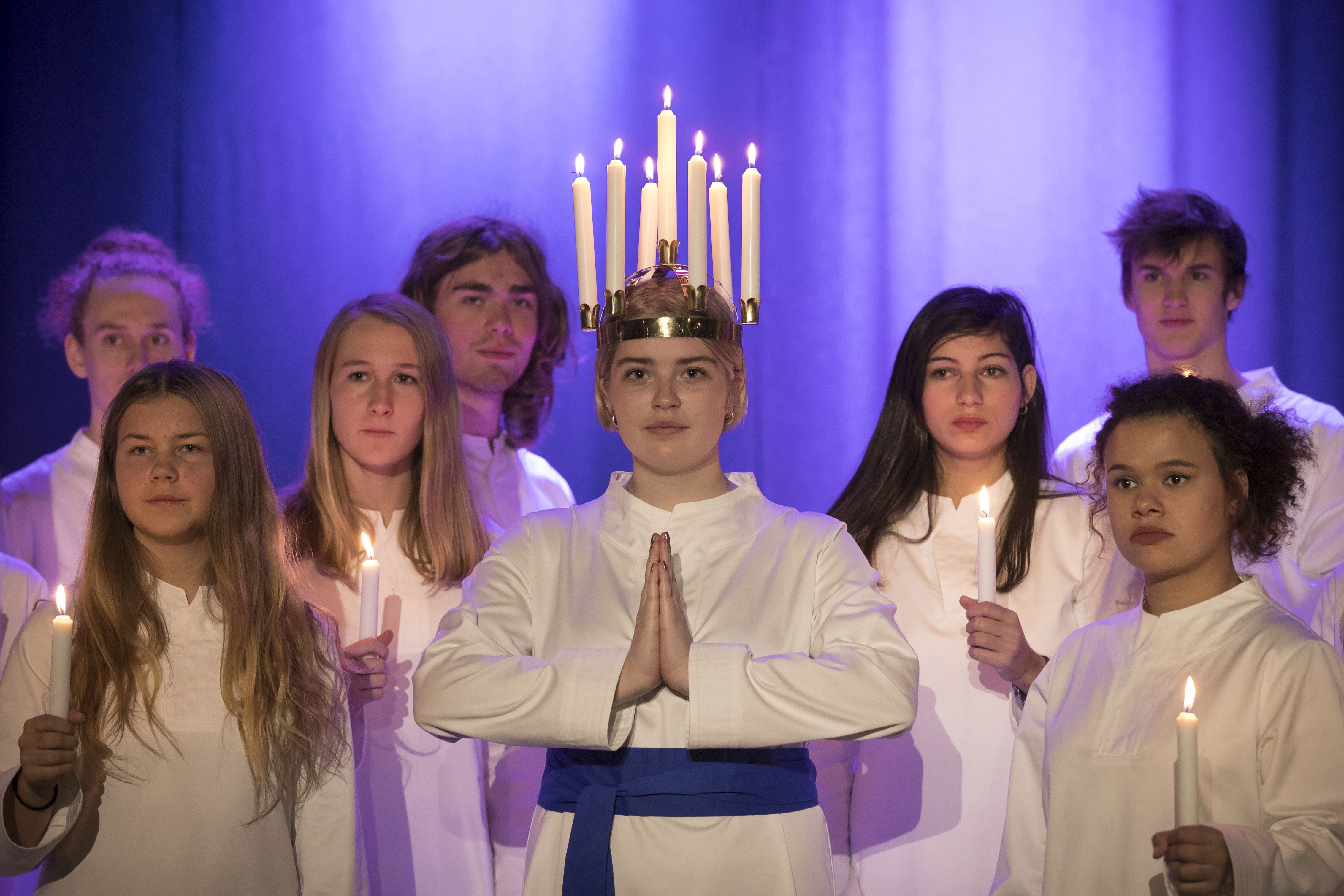 Luciatåg i vintermörkret | Trafiken.nu Göteborg