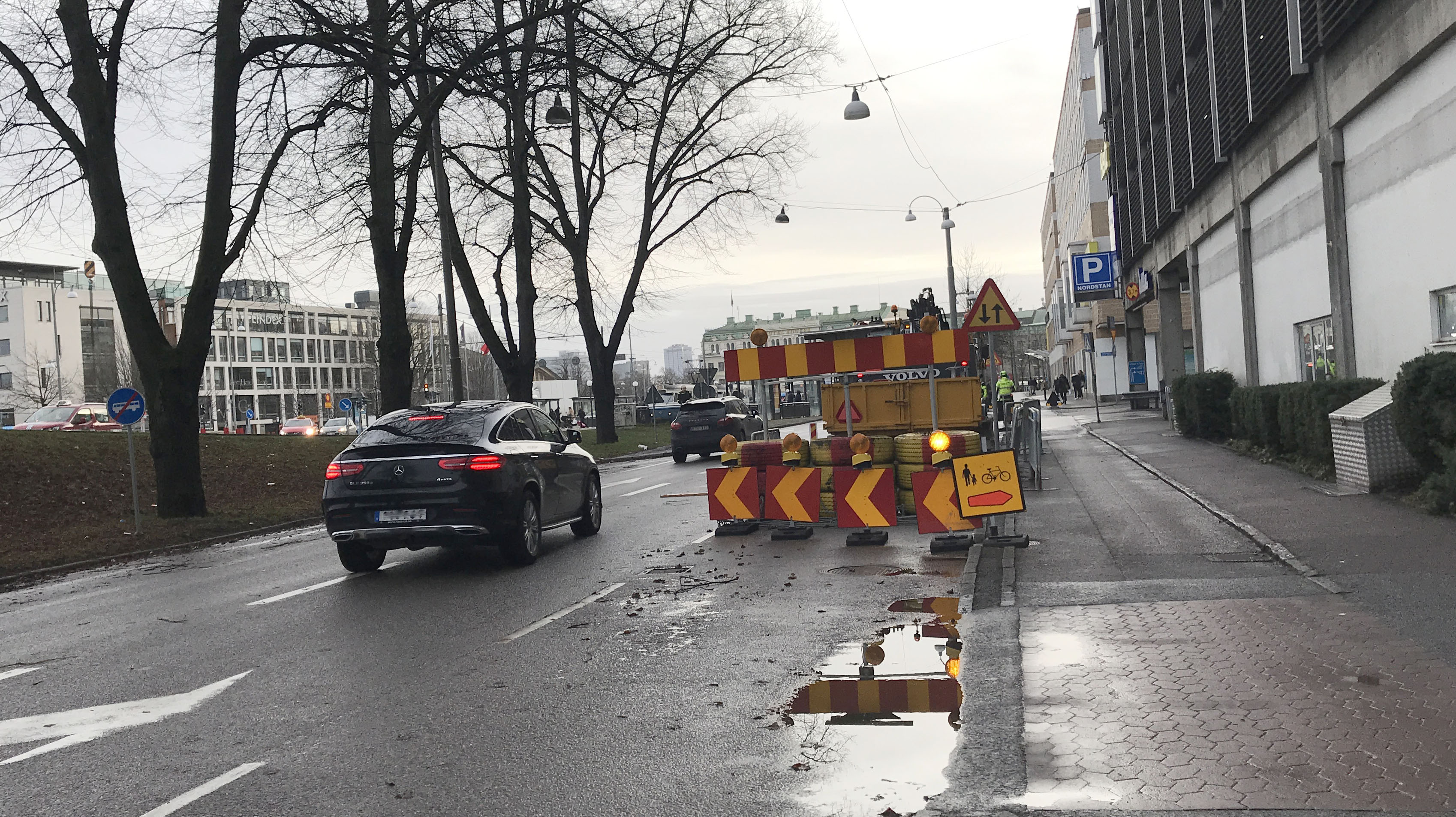 Infart Till Nordstans P-hus Påverkas | Trafiken.nu Göteborg