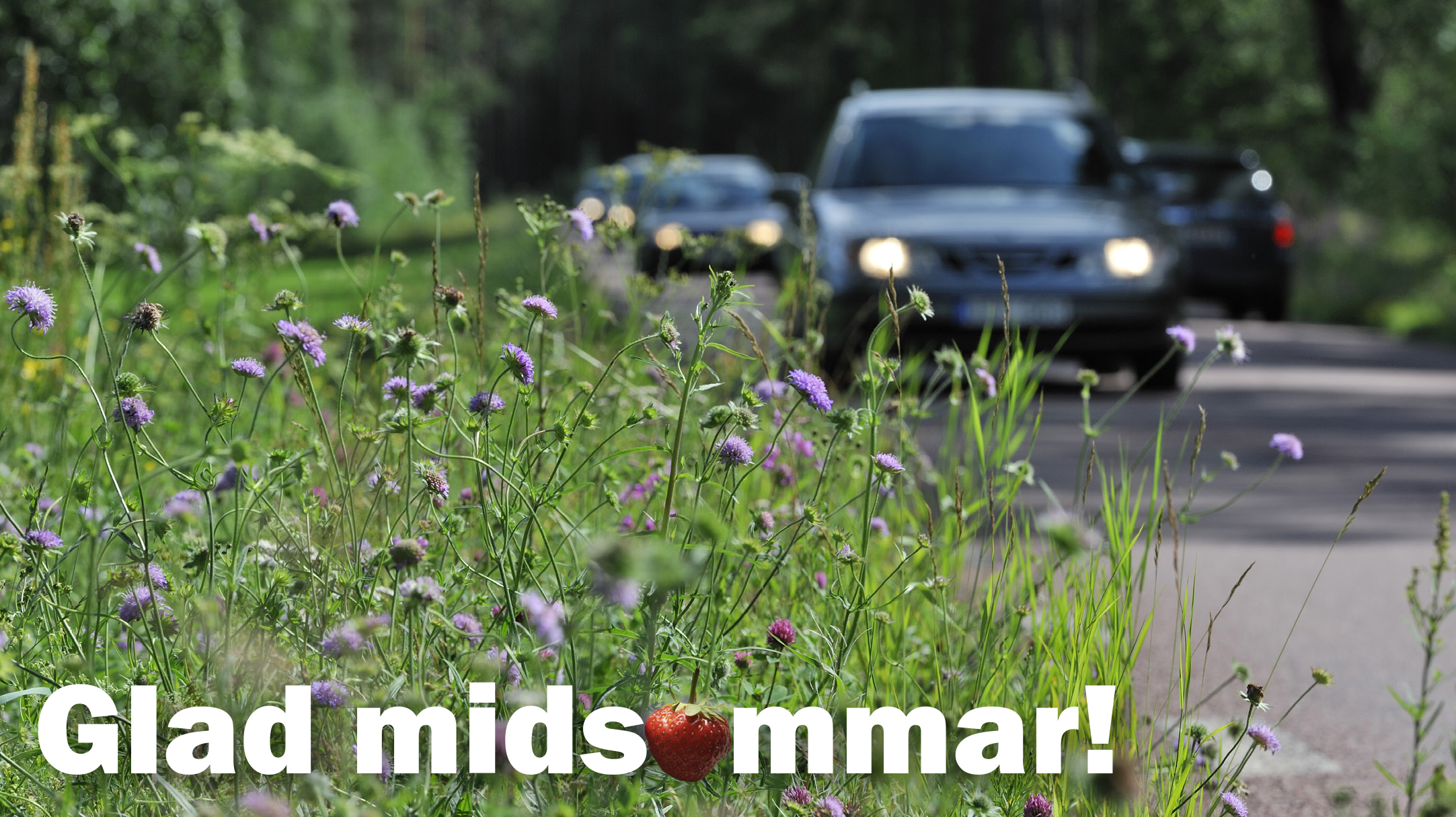Glad midsommartrafik