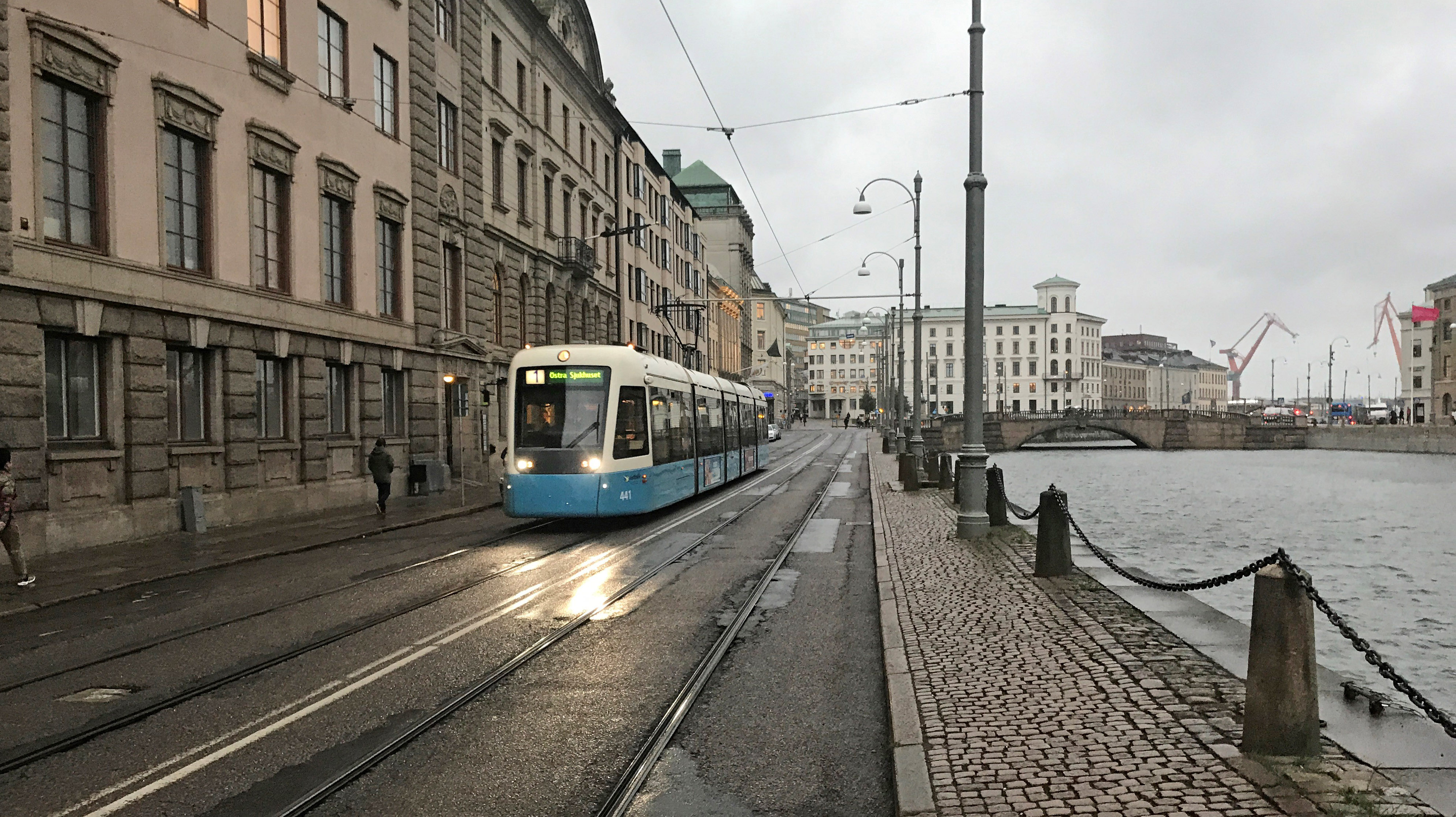 Spårarbeten på Södra Hamngatan | Trafiken.nu Göteborg